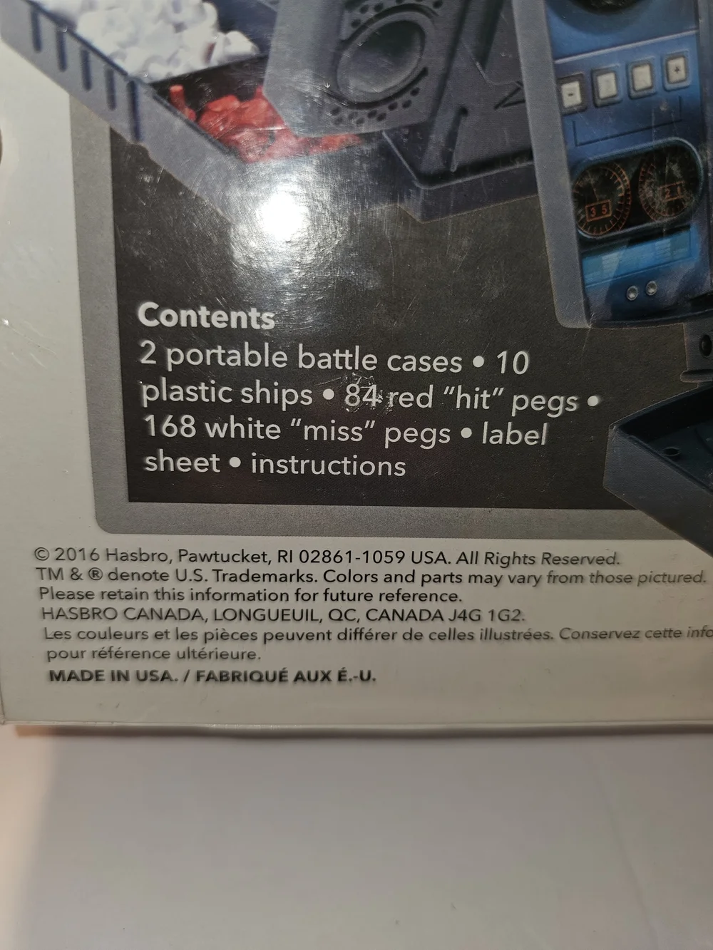 Hasbro Battleship Classic Naval Combat Game - White/Blue Box